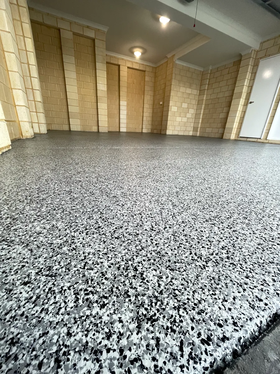 Epoxy Flake Flooring in Perth